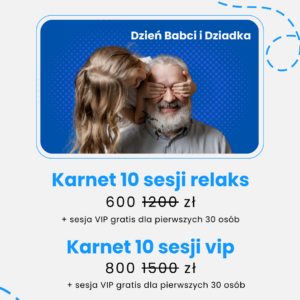 Karnet 10 sesji relaks + gratis!