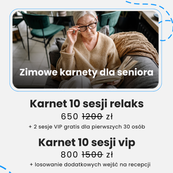Karnet 10 sesji relaks + gratis!